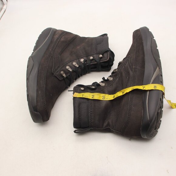 MBT Kitabu High Lace up Boot Men's Size 12-12.5 Black Leather Shoes 400303-03 - Picture 6 of 9